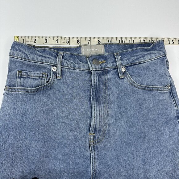 Everlane Women's Blue The‎ Original Cheeky Straight Jean W27-28.2/L24.9 - Picture 8 of 11